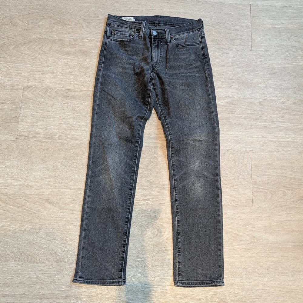 Women's Slim Straight Gray Jeans